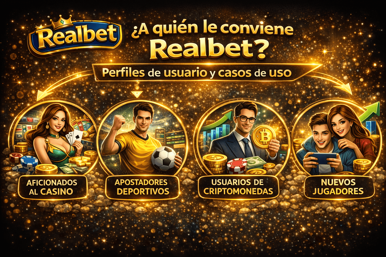 A quién le conviene Realbet Perfiles de usuario y casos de uso