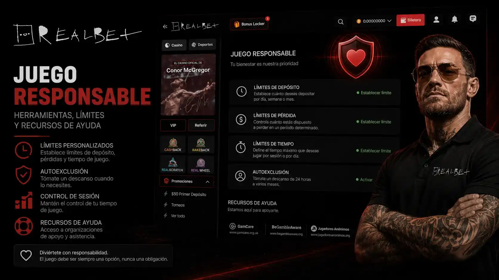 Juego responsable: herramientas, límites y recursos de ayuda