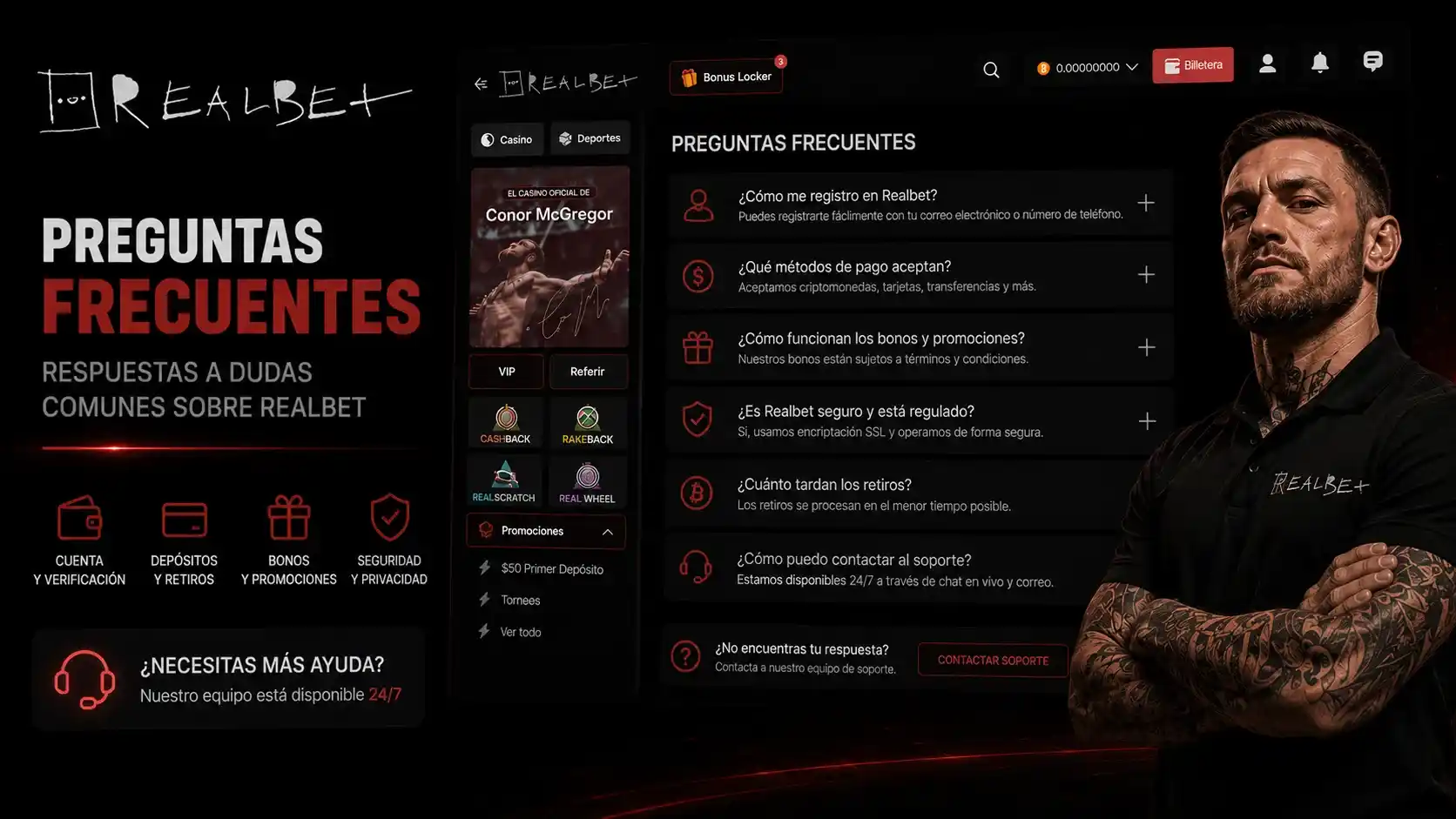 Preguntas frecuentes: respuestas a dudas comunes sobre Realbet