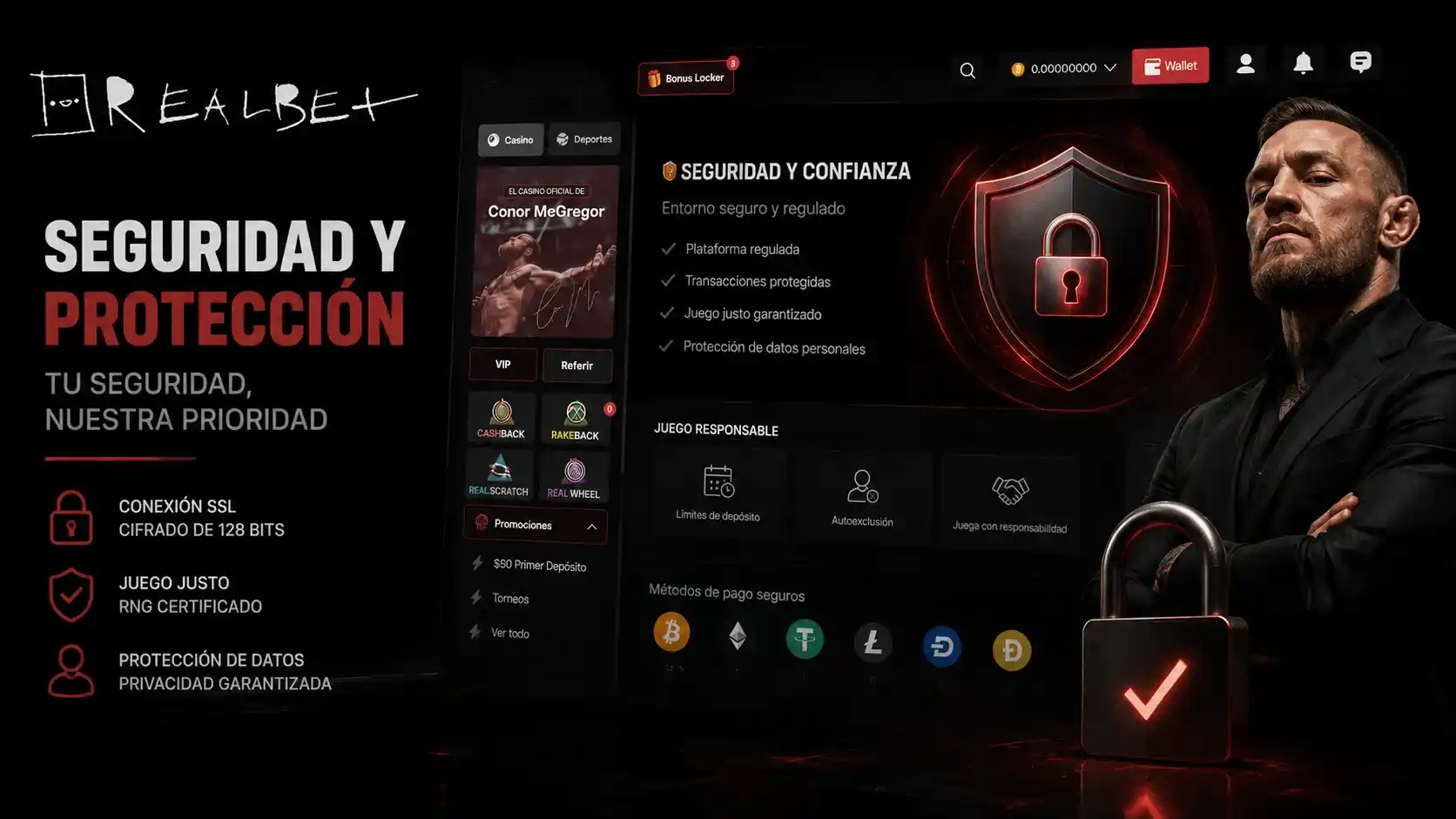 Seguridad, regulación y protección de datos del jugador